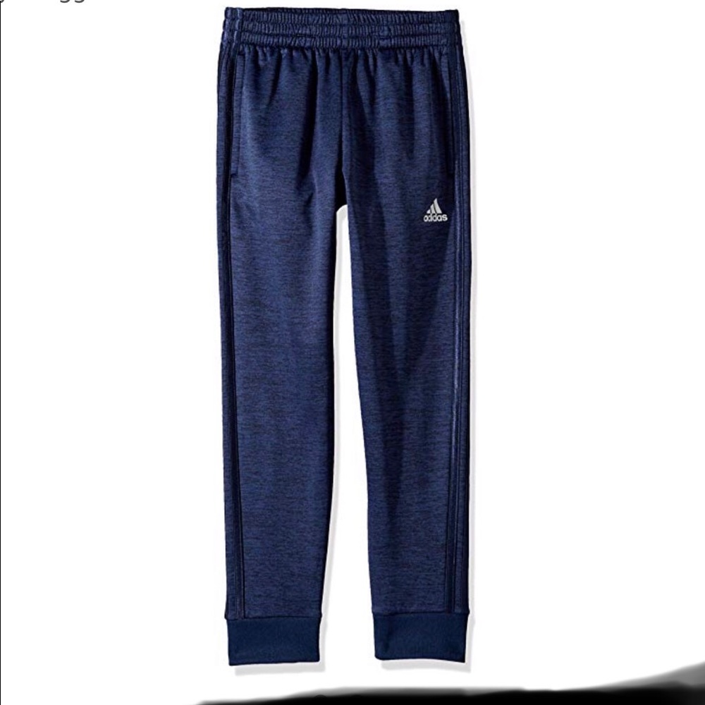 2 pairs of sz 7 navy blue adidas joggers! NWOT